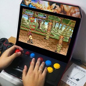 Players 2022 NEW Classic retro arcade machine 12inch handheld game console 1000 in 1 support HD multiplayer games children gift