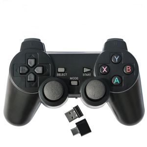 PS3 Android電話テレビボックス用ワイヤレスゲームパッドPC 2.4GワイヤレスジョイピッドJoypad USB PCゲームコントローラーXiaomi OTGスマートフォン