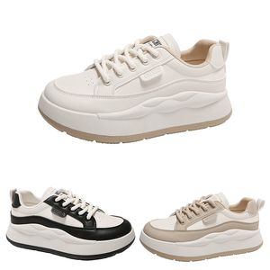 Mulheres tênis de corrida conforto branco preto creme sapatos femininos formadores tênis esportivos tamanho 36-40 gai