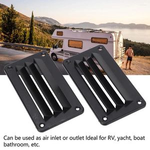 Ruote per tutti i terreni 2 pezzi RV Air Vent Louver Professionale Bagno Ufficio Ventilazione Griglia di uscita per accessori per barche Yacht Ventola di scarico