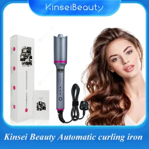 Controls Automatic Curling Iron Rotating Professional Curler Styling Tools for Curls Waves Ceramic Curly Magic Hair Curler Beach Waves