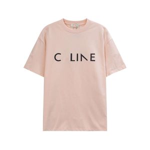 Celinnes Designer T-shirt luksusowa moda dla kobiet męskiej koszulki luksusowy klasyczny podstawowy litera drukarnia luźna koszulka z krótkim rękawem