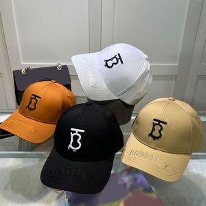 Casual Ball Caps Designer Cap Fashion Hats Breattable 4 Color Justerbara klassiska bokstäver för kvinnliga män Dome Högkvalitativ hatt