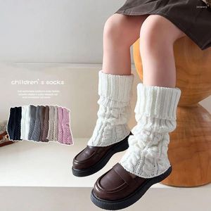 Frauen Socken japanischen Stil Kinder Twist Kawaii JK Harajuku Woolen Lolitas gestrickte Abdeckung