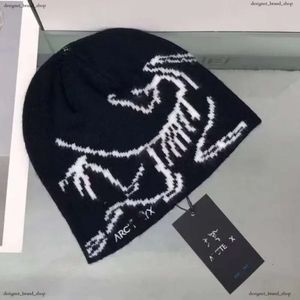 GROTTO TOQUE Knitted Arcterx Hat Cashmere Hat Arc Designer Hat Women's Men's Beanie Fashionable Knitted Hat Ancient Bird Logo 280