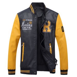 Herrjackor bokstäver mus broderi lapptäckar jackor män och kvinnor står retro streetwear casual windbreaker rockar unisex baseball jacka j240223