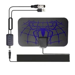 1500 Miles Spider HD Digital TV Antenna Indoor DVB-T2 1080P HDTV Amplified Signal Booster Receiver 4k interior TV Antenna Iptv New