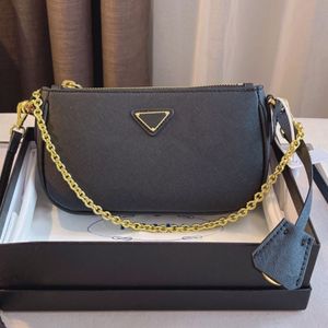 Moda simples preto corrente único ombro sacos do mensageiro das mulheres clássico bolsa designer saco carta fazendo cruz bag299w