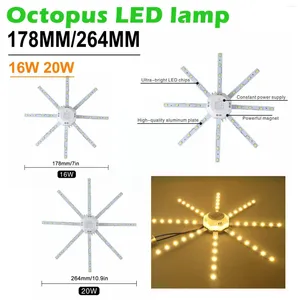 Deckenleuchten moderne LED Light Octopus Wohnzimmer Innenleuchten für Kinder Energiesparlampe 16W/20W J1Q2