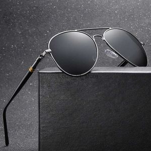 Solglasögon MALEN MENS POLARIZED SUNGLASSES Män kvinnor som kör pilot Vintage Night Sun Glasses Brand Designer Male Sun Glasses UV400 H24223