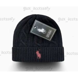 polo hat New Luxury Designer Polo Beanie Unisex Autumn Winter Beanies Knitted Hat Men Women Hats Classical Sports Skull Caps ralphs 389