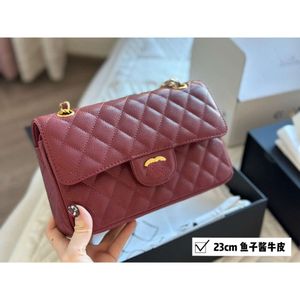 Bag High quality Caviar Women's Bag Luxury Purse Mini Purse Designer Double Word mother-daughter Bag Bag Designer Shoulder Bag Designer Women's Bag Luxury Bag A.