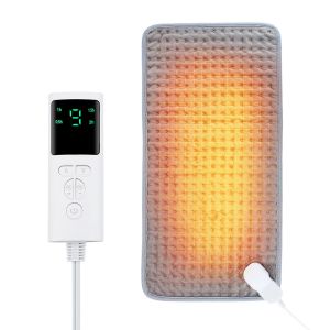 Rilassamento Cuscino riscaldante elettrico Coperta per fisioterapia Sollievo dal dolore corporeo 9 marce 4 tempi Riscaldatore invernale USB per casa Spalla Schiena Lenzuolo caldo