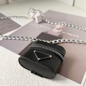 Women's Waist Chain Belts Designer Belt Adjustable Headphone Bag Retro Metal Lipstick Leather Bag Clothes Decoration Belt