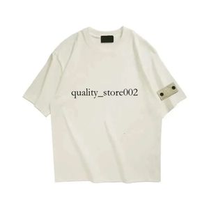 Stonlen Designer Известные мужские футболки высокого качества с буквенным принтом и круглым вырезом с коротким рукавом Черно-белые модные мужские и женские футболки # Wzc-013 573