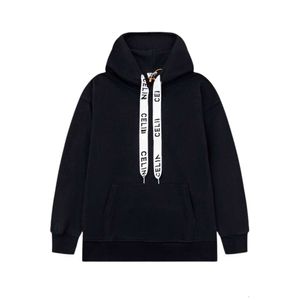 Celinnes Designer Hoodie Luxury Fashion For Women Men's Sweatshirts Autumn/Winter Triomphe Drawstring Letter Hooded Sweater Unisex