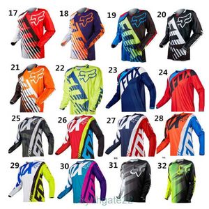 Men's T-shirts Fox Spring Multiple for Racing Motorcycle Speed Reduction Breathable Bicycle Cycling Top 1V83