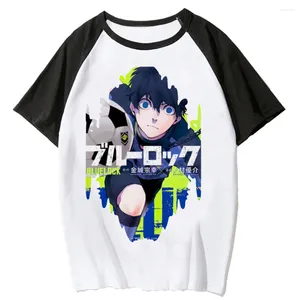 Camiseta feminina com bloqueio azul, camiseta feminina streetwear anime gráfico camiseta menina roupas cômicas