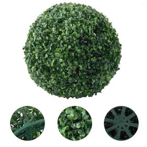 Kwiaty dekoracyjne symulowane Milano Ball Faux Flower Aranteractions Outdoor Choink Tree Plant Ornament Globe