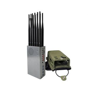 Tragbarer 12/10-Kanal-Störsender für GSM CDMA LTE 3G 4G 5G WIFI LOJACK Signaldetektor