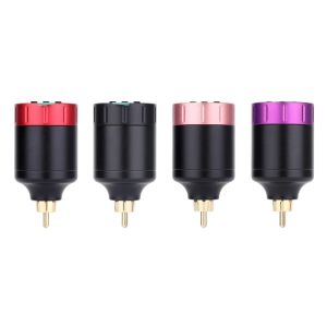 Maschine 1350mah Tattoo Pen Mini MINI Netztes Versorgungsmotor RCA -Stecker für Tattoo Machine Stiftspannung