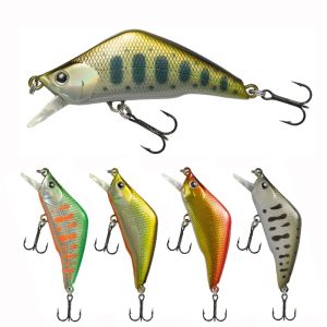 Lures 18Pcs 45mm 3.8g Mini Minnow Lure Japan Design Fishing Wobblers Sinking Isca Pesca Stream Plke Carp Fishing Hard Bait 9046