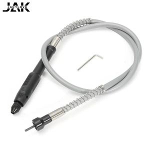 Headphones 107cm 42" Corded Electric Flexible Drill Grinder Flex Extension Shaft + L Key for Dremel Power Rotary Tool Grinder Accessories