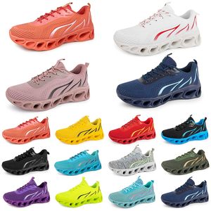 GAI GAI GAI Men Women Running Shoes Fashion Trainer Triple Black White Red Yellow Green Blue Peach Teal Purple Light Pink Fuchsia Breathable Sports Sneakers Thirteen