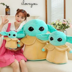 Wholesale cute babe plush toy Children's game Playmate Sofa Throw pillow doll machine prizes