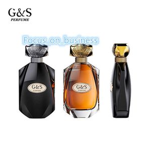 Garrafa de vidro de perfume vazia de luxo, exclusiva, personalizada, spray de perfume, árabe, funky, frasco de perfume, 100ml, atacado