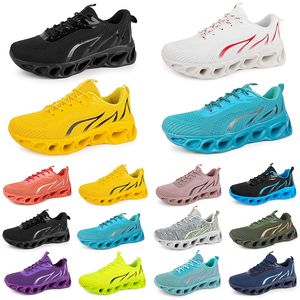 uomo donna scarpe da corsa moda trainer triple nero bianco rosso giallo viola verde blu pesca verde acqua viola rosa fucsia sneakers sportive traspiranti sixty GAI