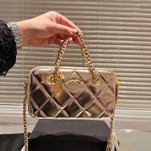 Women Zipper Designer Wallet 20CM Gold Hardware Caviar/Lambskin Matelasse Chain Trend Coin Purse Luxury Handbag Evening Clutch Underarm Bag Card Holder Fanny Pack