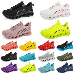 men women running shoes fashion trainer triple black white red yellow purple green blue peach teal purple pink fuchsia breathable sports sneakers thirty one GAI