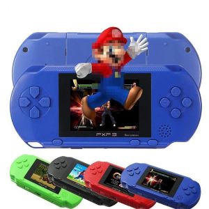 Consoles 16 Bit PXP3 Handheld Game Player Video Gaming Console with AV Cable+ Game Cards Classic Child Family Video PXP 3 Game Console