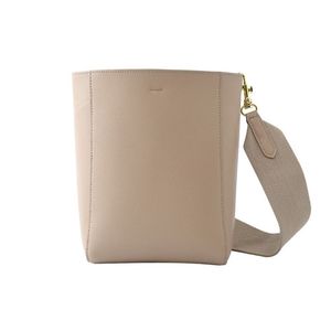 Designer bredbandsbandsväska Sangle Budket påse stor kapacitet liten röd vild dk läder handbag269p