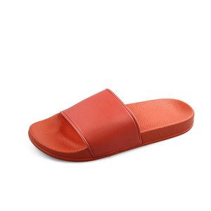 Kunststoffe Reine Farben Hausschuhe Für Männer Frauen Flache Gummi Casual Sandalen Sommer Strand Schuhe scuffs rot schwarz