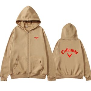 Männer Trainingsanzüge 2023 Flut Marke Neue Callaway Hoodie Hoodie Einzelstück Gothic Punk Rock Kleidung Straße T240223