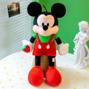 Nuovi prodotti all'ingrosso fragola mouse peluche giocattoli giochi per bambini compagni di gioco regali di festa decorazione della stanza