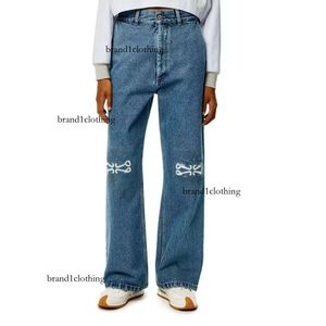 Hochwertige Pullover-Jeanshose für Damen mit Regenbogenstreifen, modischer Designer-Strickpullover 21999 25736