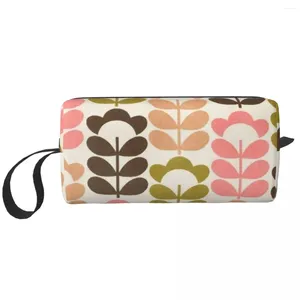Cosmetic Bags Orla Kiely Abstract Art Luxury Large Makeup Bag Waterproof Pouch Travel Storage For Unisex