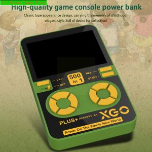 Jogadores 2022 Retro Video Game Console Handheld 2.4 Polegada Portátil Consolas Acessório Kids 5000mAh Player Game Console Power Bank