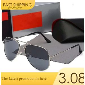 Sonnenbrille für Damen, Designer-Pilotenbrille für Herren, Rale Ban-Brille, Damenschutzbrille, Echtglaslinse, goldfarbener Metallrahmen, Drivings Ppdda 58, Raybans 254