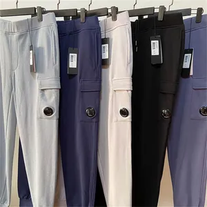 Marka Tasarımcı Erkekler İçin Sıhhi Pantolon Minimalist Sıradan Gevşek Gevşek Açık Hava Spor Trend Markası 5 Renk CP Şirketleri