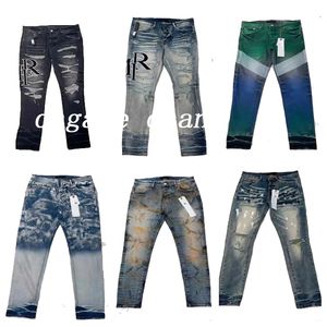 24 Jeans da uomo firmati Immagini reali Hip Hop Moda Cerniera Lavabile Alfabeto Jeans Moda retrò Design da uomo Motocicletta Jeans slim fit Taglia 28-40.944273143