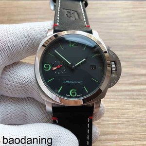 Luminor Luxury Panerais 00732 Watch Luminous Nahai Peijia Mens كبير الاتصالات الرياضية قوية مقاومة للماء كثيفة القاع الكامل التلقائي الميكانيكي