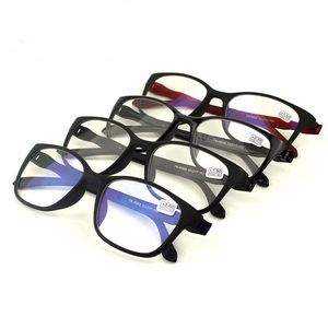 Reading Glasses Men Anti Blue Rays Presbyopia Eyeglasses Antifatigue Computer Eyewear with +1.5 +2.0 +2.5 +3.0 +3.5 +4.0