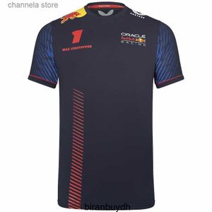 Herrt-shirts cykla män t-shirts 2023 f1 team formel one t shirt förare max verstappen sportkläder män och fritid sommar kort ärm t-shirt 1# t240223