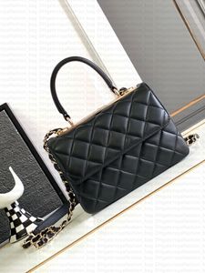 Top class women flap bag luxury crossbody bag diamond patterned genuine leather sheepskin chain diagonal shoulder bag
