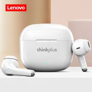 Mäuse Lenovo Lp40pro Bluetooth-Kopfhörer Tws Drahtlose Kopfhörer Ohrhörer Inear Stereo Sport Wasserdichte Headsets Mikrofon für alle Telefone