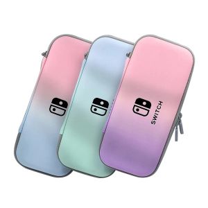 Bags Unique design Gradient Color Carrying Case for Nintendo Switch Protective Cover Storage Bag PU Travel Portable Handbag